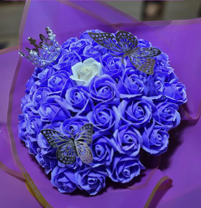 Buchete de trandafiri sapun