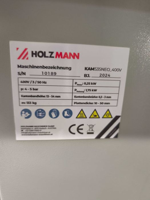 Кантиращ машина HOLZMANN нова