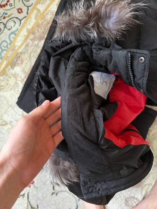 Куртка черная зимняя