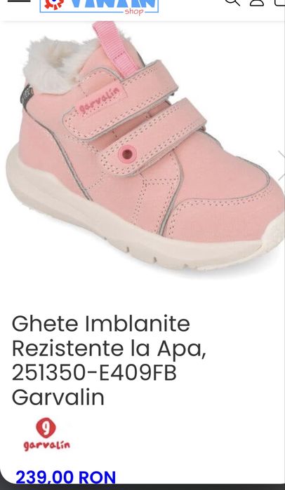 Ghete Imblanite Rezistente la Apa, 251350-E409FB Garvalin