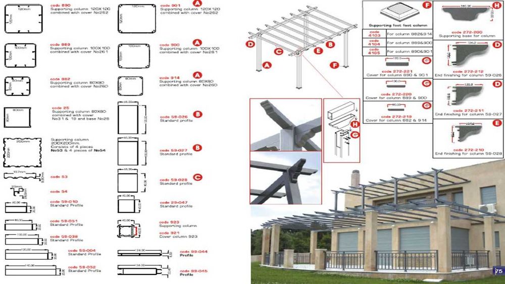 Алуминиеви перголи /навеси/ - „ГАЛДИ ДАКОМ“ ООД