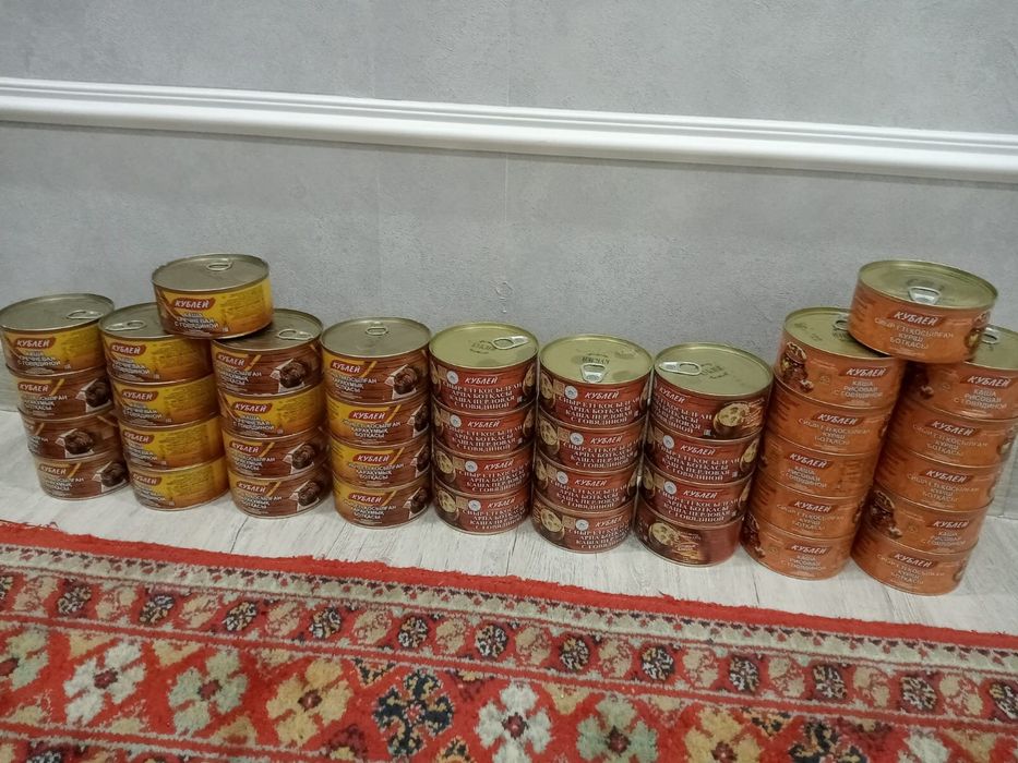 Тушонка каша сатылады консерва