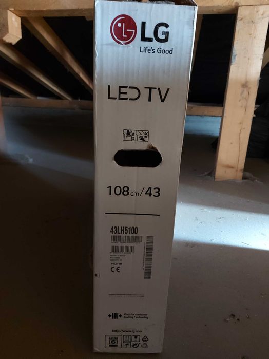 Televizor LED Game TV LG, 108 cm, 43LH5100, Full HD, Clasa A++