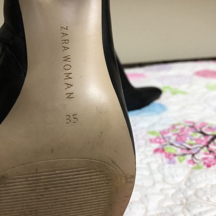 Сапожки осенние черные