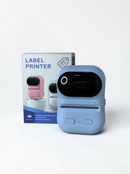 Portativ simsiz label printer stiker va cheklar uchun