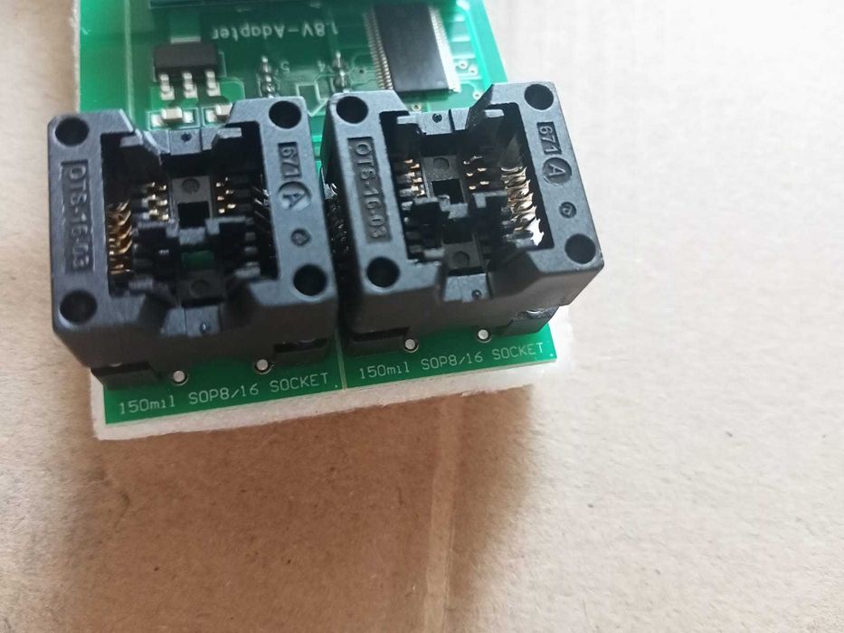 Колодки для программатора  (панелька, кроватка)