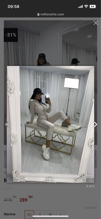 Compleu millionete xs/s