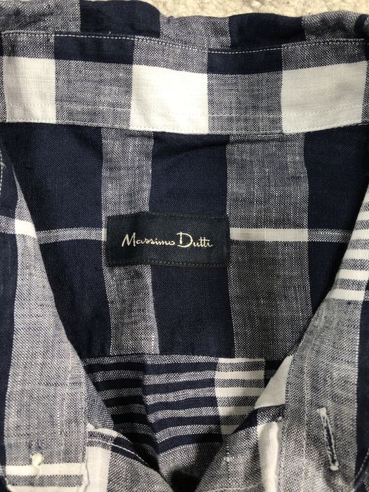 Camasa massimo dutti L carouri camasa din in massimo dutti marime L