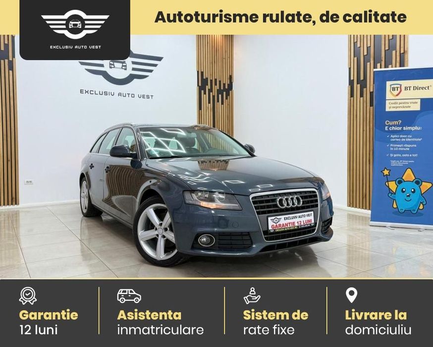 Audi A4 Limuzina / Rate Fixe / Garantie 1 AN / Livrare