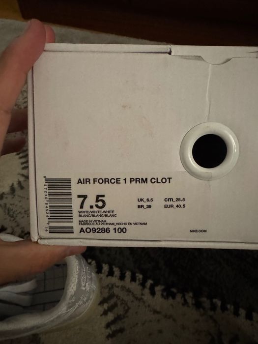 Nike Air Force 1 CLOT - 40.5 - Nou