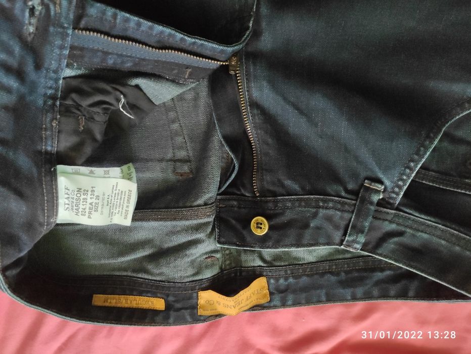 Мъжки дънки Tom Tailor, H&M у Staff jeans, размер 32/34
