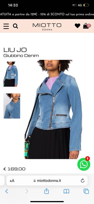 Jacheta denim Liu Jo