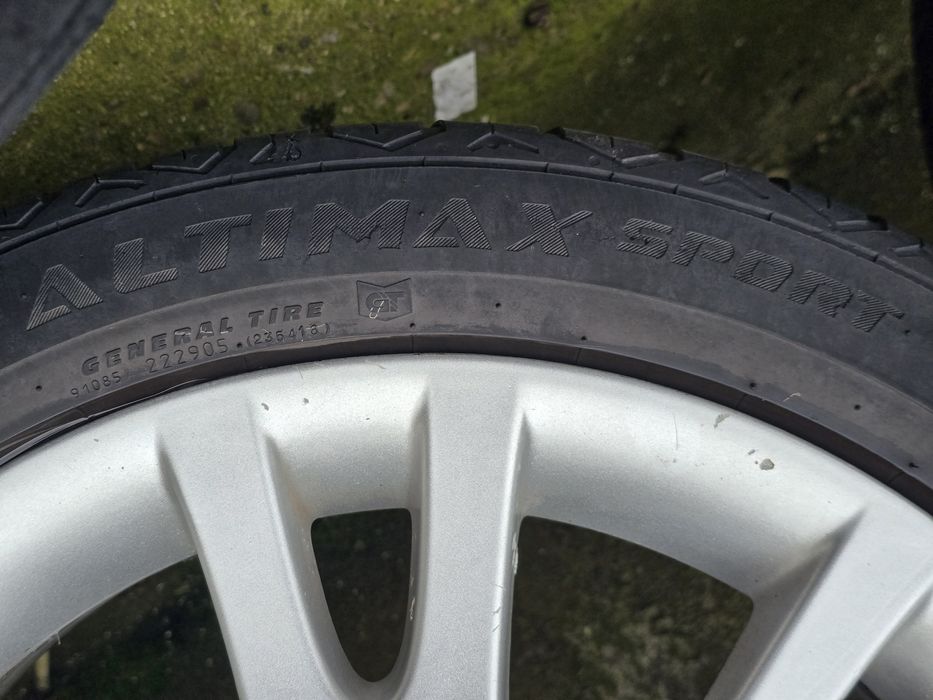 Оригинални джанти Renault Silverstone 17" с летни гуми GENERAL ALTIMAX