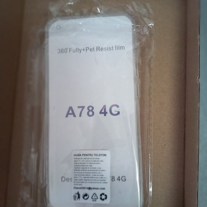 Husa transparenta fata spate Oppo A78 5G