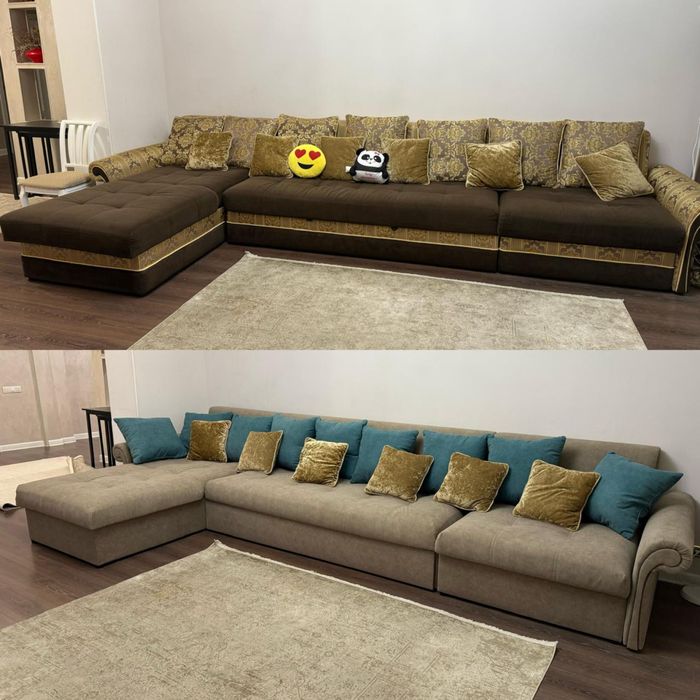 Перетяжка мягкой мебели