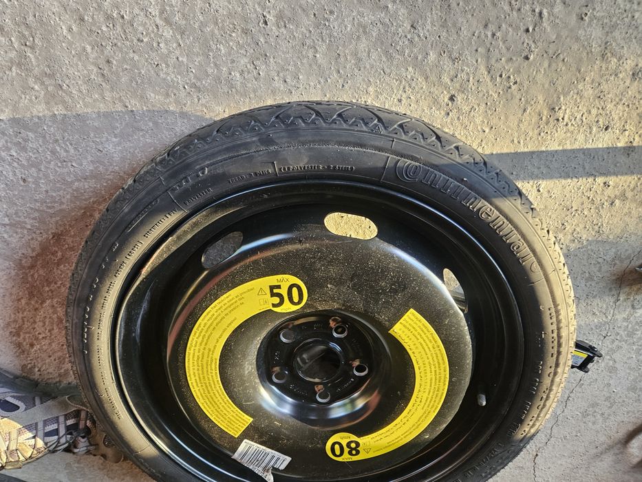 Резервна гума патерица за Vw Golf 7  125 70 18