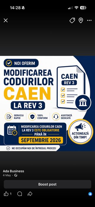 Actualizare CAEN REV 3