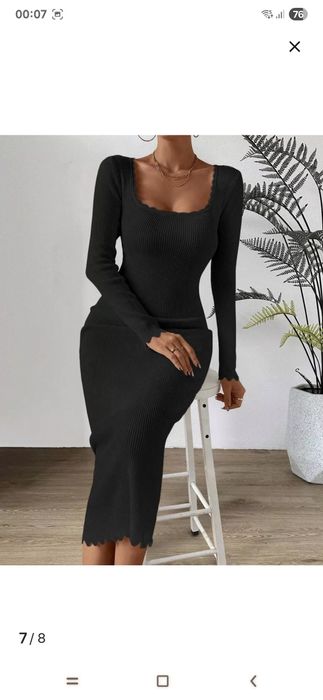 Платье лапша трикотаж