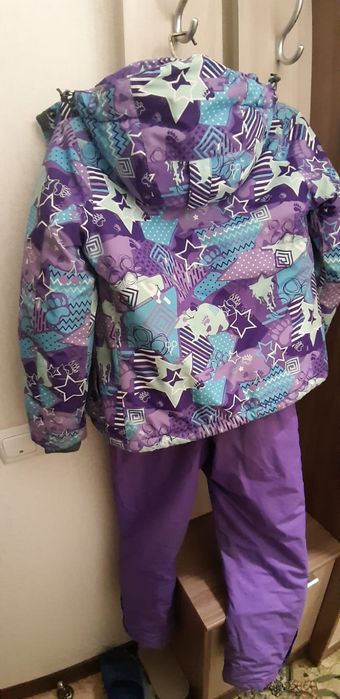 Лыжный костюм детский на девочку