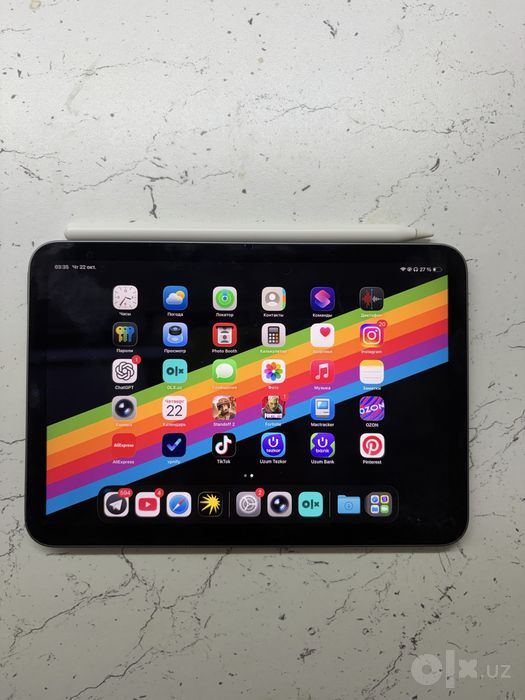 iPad mini 6 64GB Wi-fi + Apple Pencil 2 + Чехол Folio