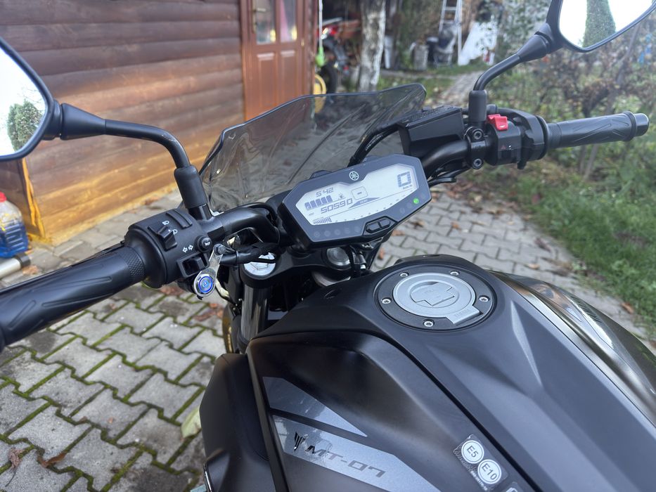 Yamaha Mt 07 2019 A2 în acte ( fac schimb , honda kawasaki,ktm ATV)