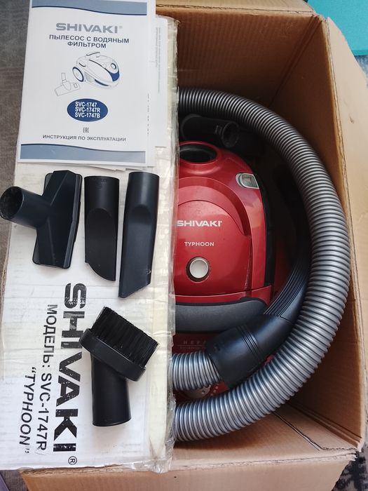 Пылесос shivaki, svc-1747R, 1800w