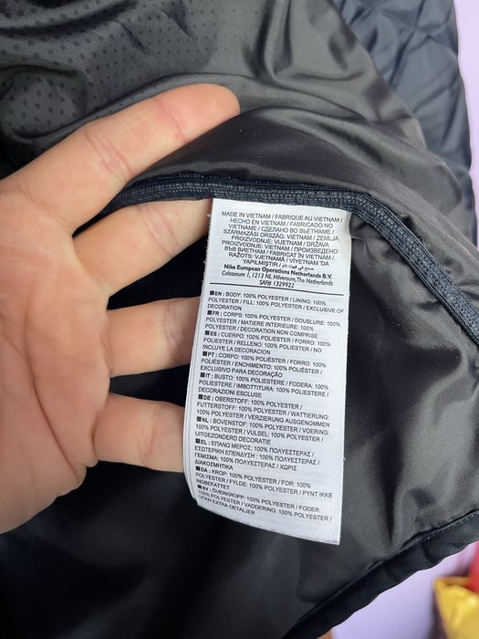 L Яке Nike Barcelona Барселона Quilted Padded Fill Jacket Jordan Barca