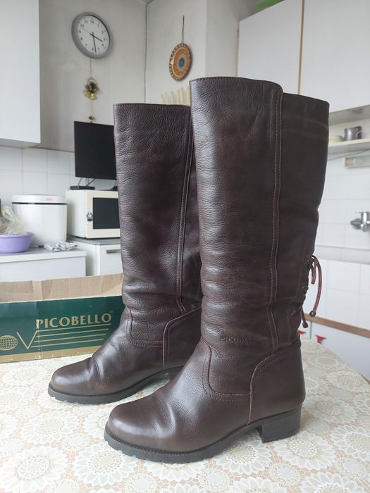 Нови дамски кожени ботуши "Picobello", N39