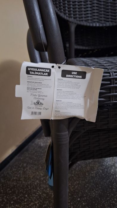 Scaune de gradina imitatie ratan