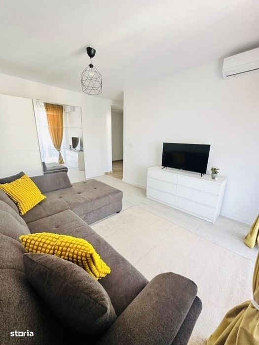 Apartament 1 camera, decomandat, 35mp utili, mobilat modern in Giroc