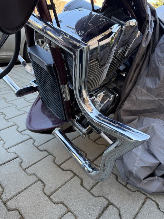 Honda Fury VT1300CX 2010-2025  Engine guard Highway Crash Bar Chrome CUSTOM