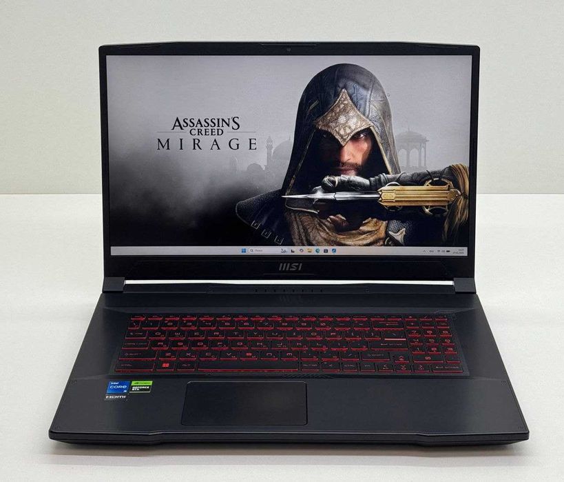 Msi Katana GF76 — i5 11260H / 512GB NVMe m.2 SSD / 8GB DDR4 /