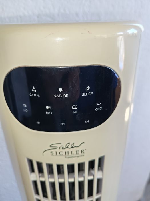 Ventilator oscilant tip turn cu apa
