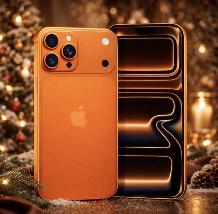 НОВО!!! Apple iPhone 17 Pro Max, 256GB, 5G, Cosmic Orange + адаптер