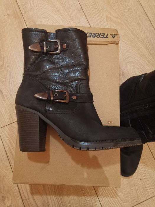 Стилни ботуши Geox, боти Tamaris и ботуши Rieker