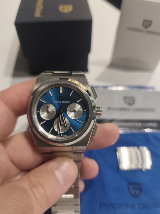 Часовник Pagani Design Сапфир с Хронограф