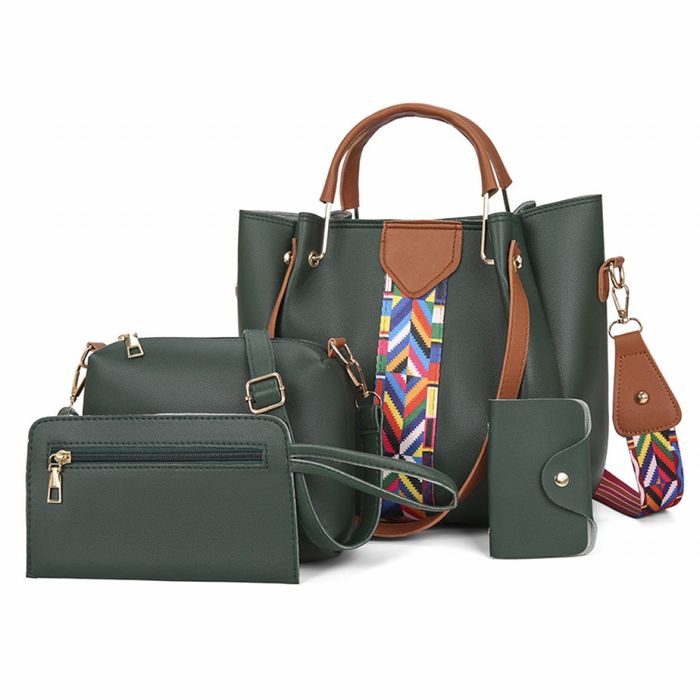 Тотален Хит Дамска чанта 4в1 - Различни цветове модел 2025