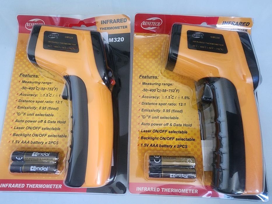 Ko‘p diapazonli elektron termometr — -50°C dan +500°C gacha aniqlikda