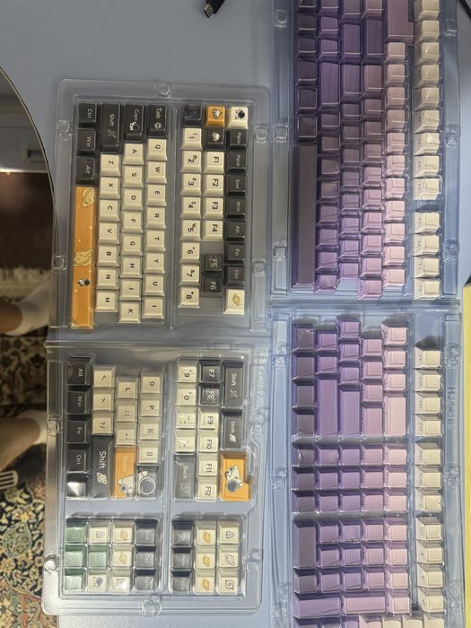 Продам новые кейкапы PBT пластик keycaps