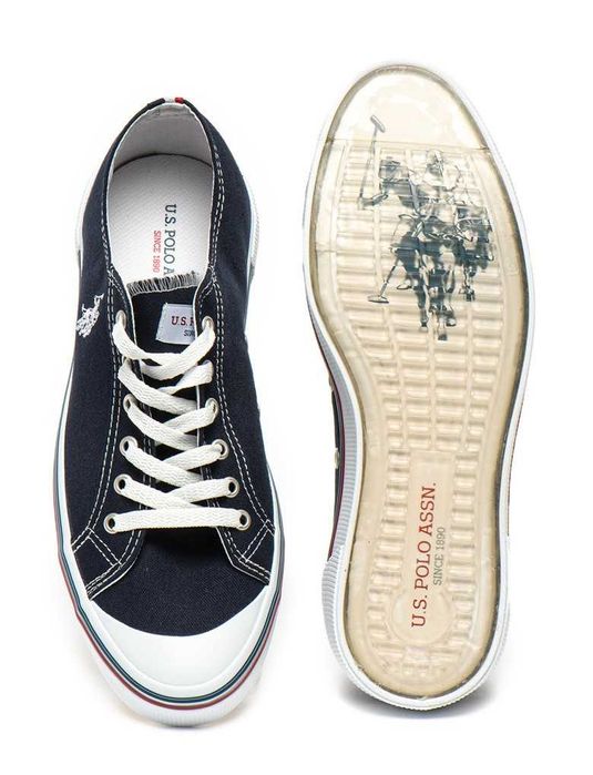 %ПРОМО% POLO® № 43 – Мъжки спортно елегантни обувки с релефно лого нов