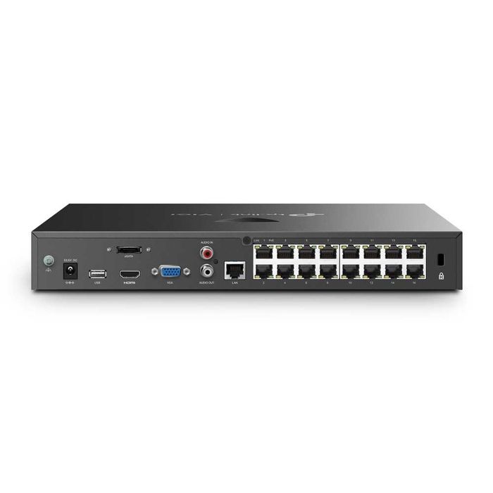 TP-Link VIGI NVR2016H-16P 16-канал сетевой видеорегистратор сPoE 1.4
