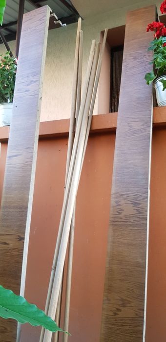 Draperie nuc 4 buc si 9 buc bare