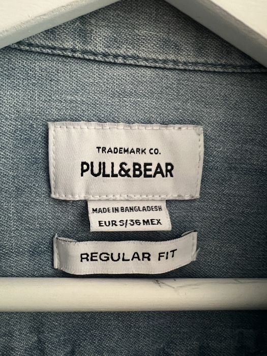 Camasa din blugi marime S Regular fit Pull & Bear