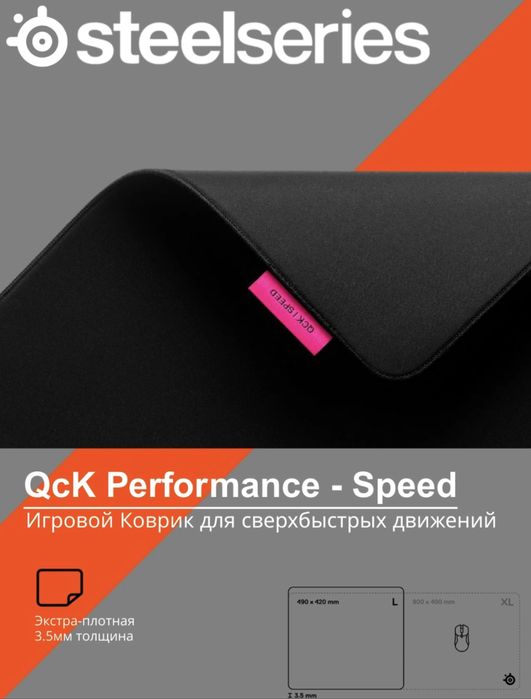 Игровой комплект: Logitech Pro X Superlight 2 + 2x Steelseries QcK