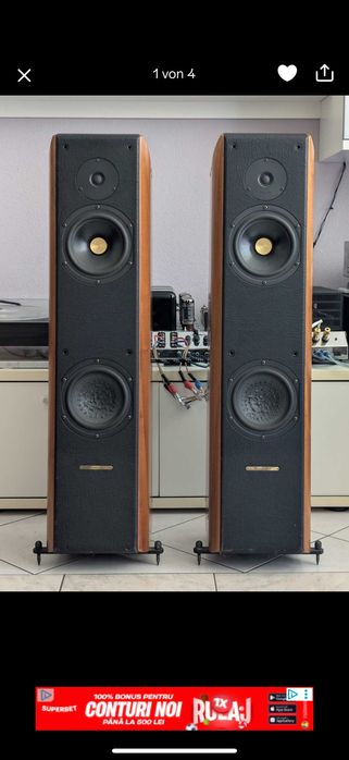 Sonus Faber Concerto Grand Piano, boxe handmade in italy