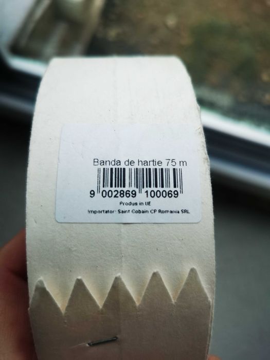 Bandă hârtie pentru finisare 50 mm x75 m Rigips