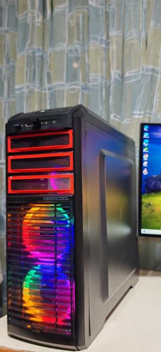 Гейм PC I5 10400F/16Gb/256Gb SSD+1.25Tb HDD/Gigabyte Trio 1660 Super