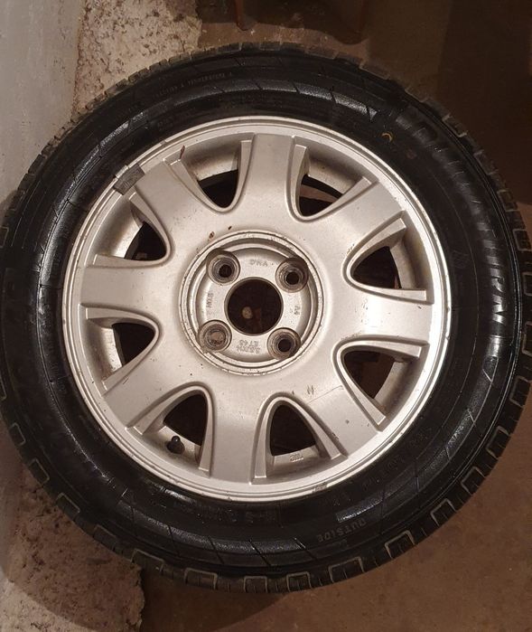 Roți echipate +cauciucuri