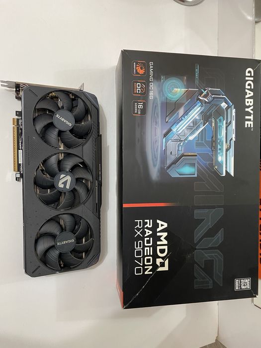 Видеокарта GIGABYTE RX9070 16 gb