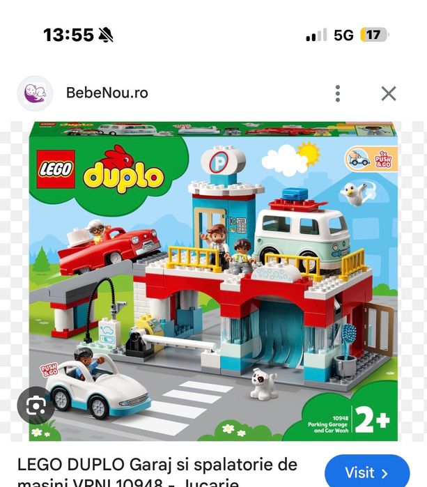 Lego Duplo spalatorie auto